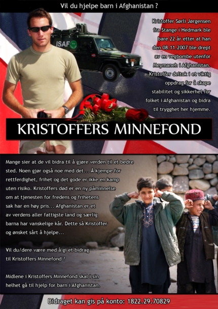 Kristoffers Minnefond - Kristoffer Srli Jrgensen